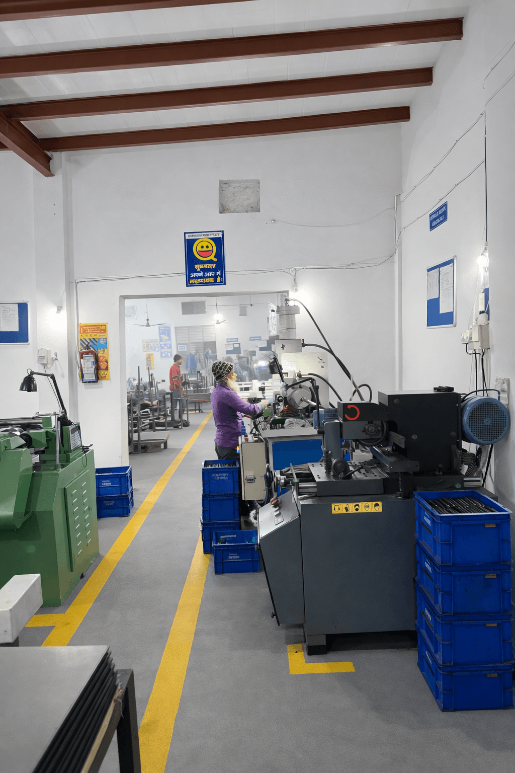 PIPE EXTRUSION, THREADING AND BUFFING MACHINES – 1